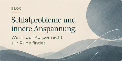 Schlafprobleme und innere Anspannung: Wenn der Körper nicht zur Ruhe findet